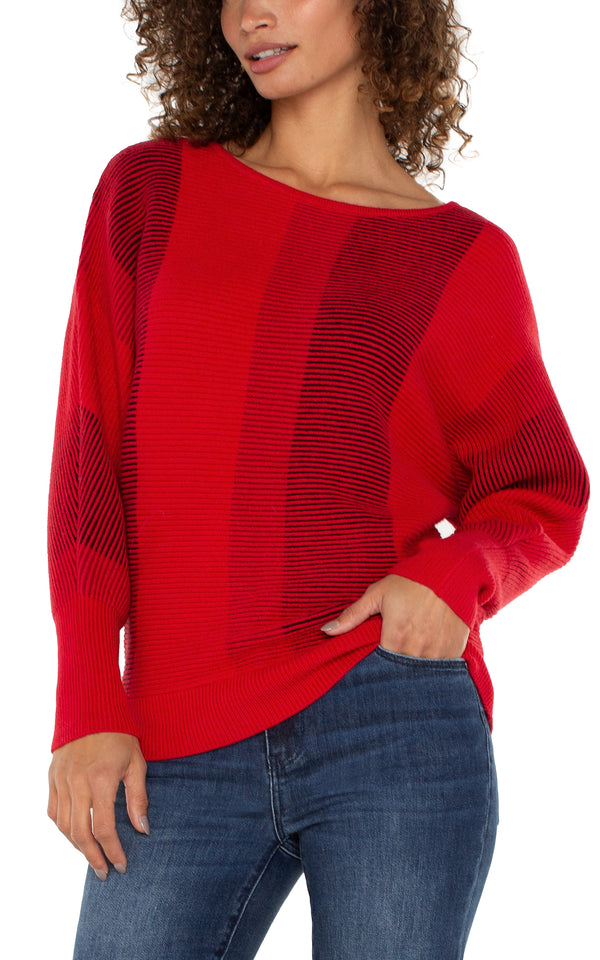 Boatneck Dolman Sweater