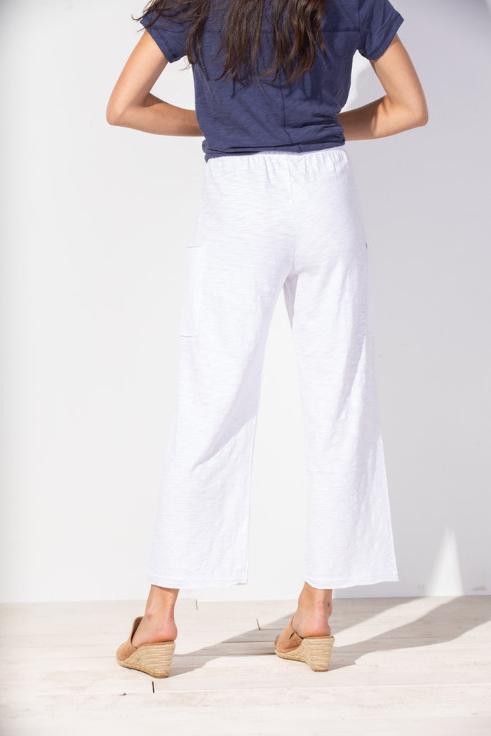Cotton Slub Pocket Flood Pants – Hubba Hubba Sausalito
