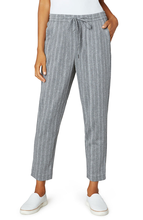 pull on tie front crop trouser 26'