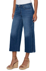 Wide Leg With High Slit Pant